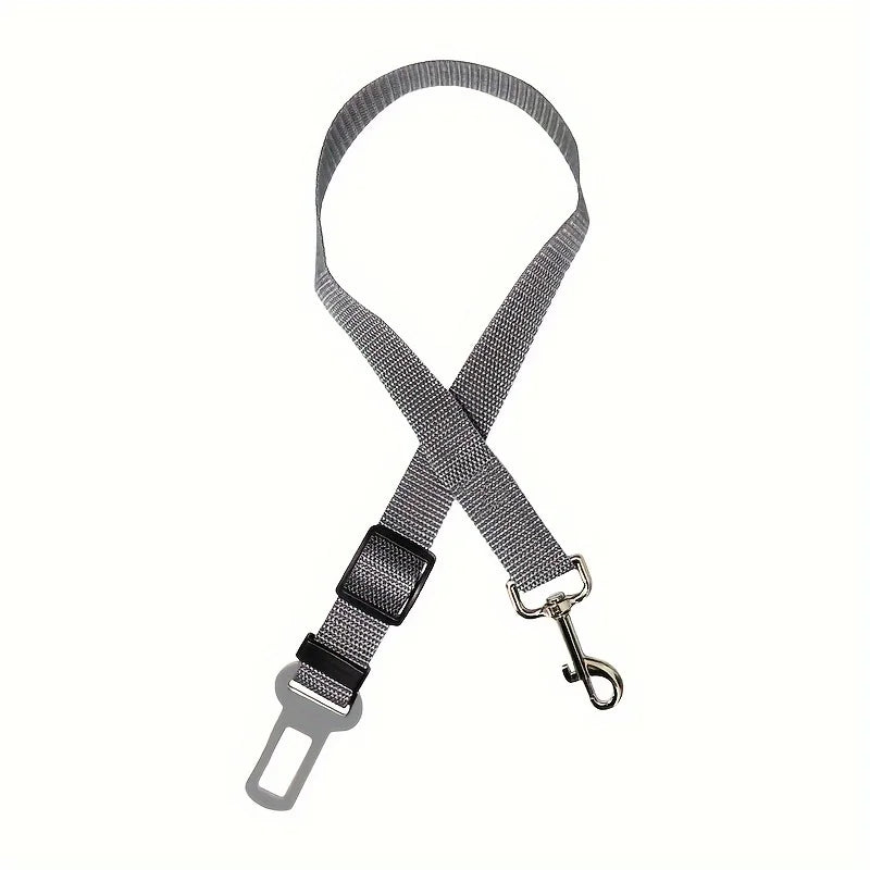 Adjustable Harness and Leash Cat Dog Car Seat Belt