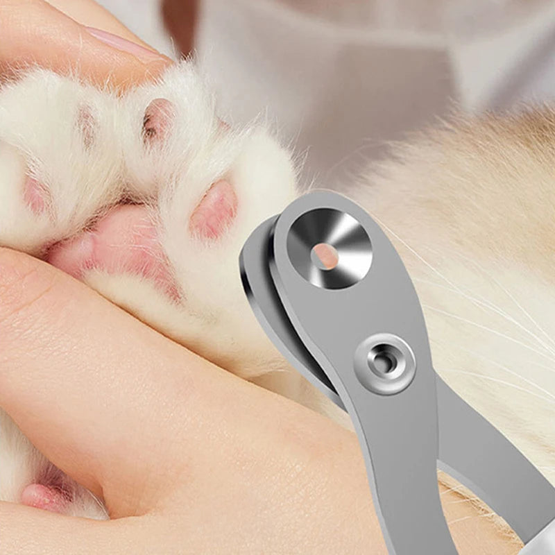 Circular hole Cat Nail Scissors