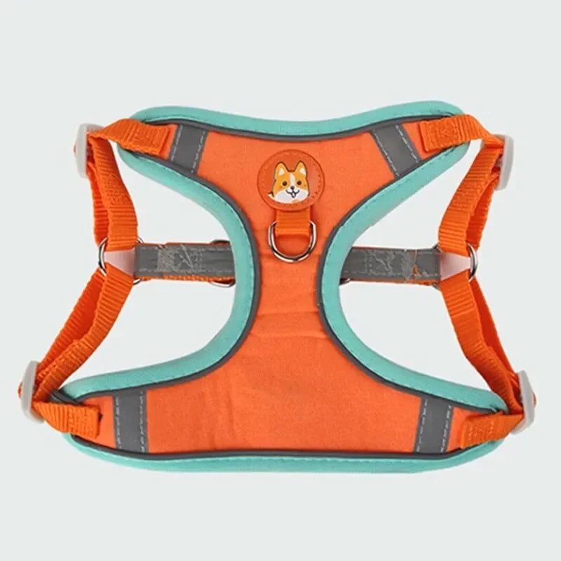 Pet Suede Chest Harness Vest