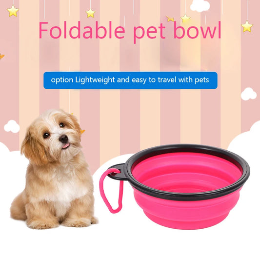 Silicone Folding Pet Bowl