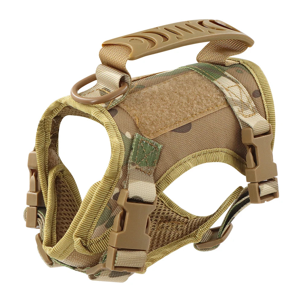 Tactical Pet Harness For Walking Escape Proof