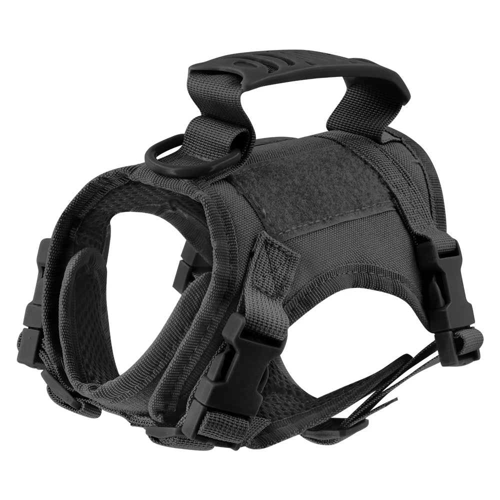 Tactical Pet Harness For Walking Escape Proof