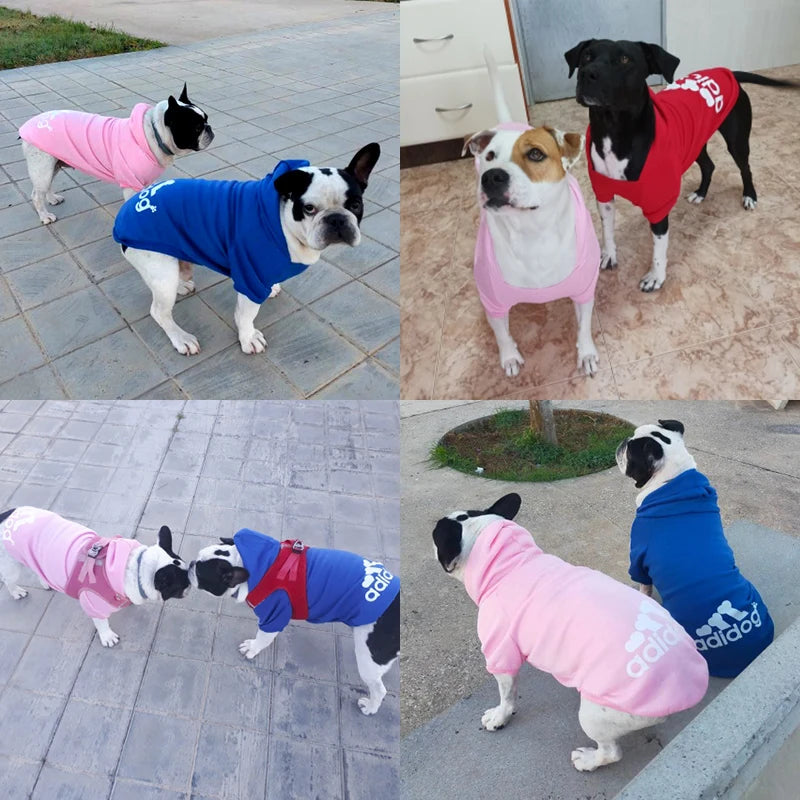 Winter Pet Clothes Hoodies