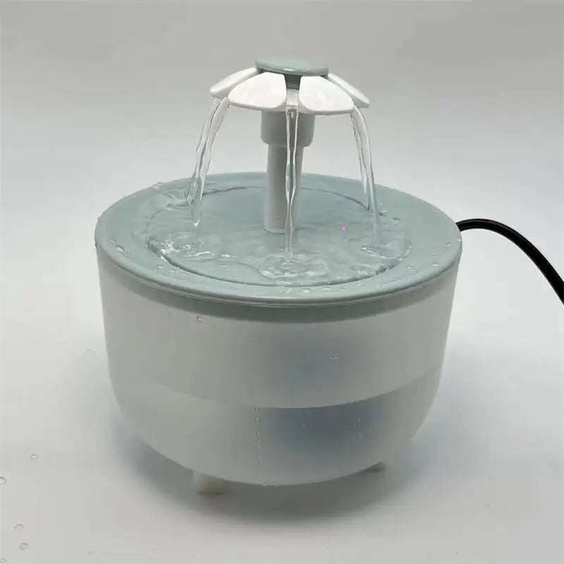 1200mL Recirculate Filtring Drinker for Cats Water Dispenser