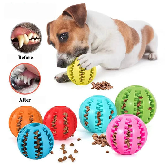 Dog Toy Interactive Rubber Balls