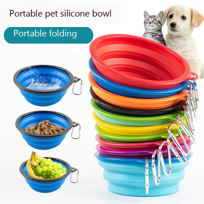 Silicone Folding Pet Bowl