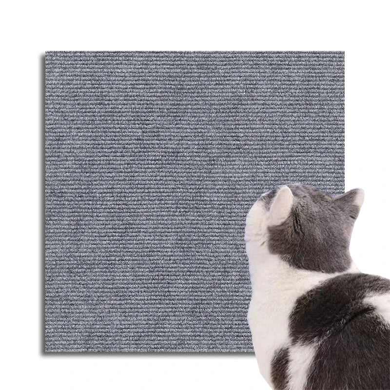 Trimmable Self-Adhesive Cat Scratch Mat