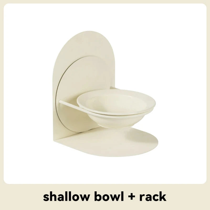 Detachable pet cat and dog bowl