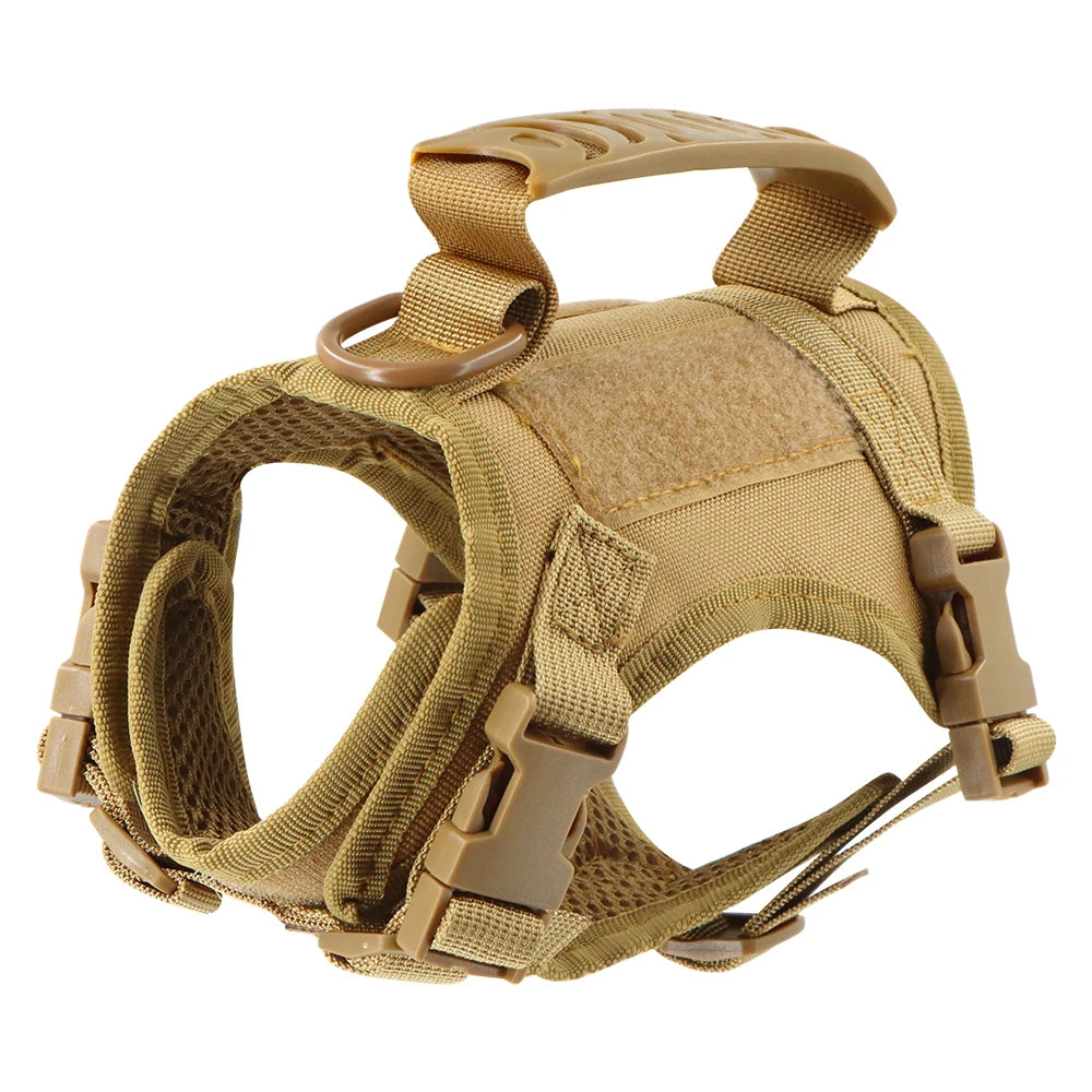 Tactical Pet Harness For Walking Escape Proof