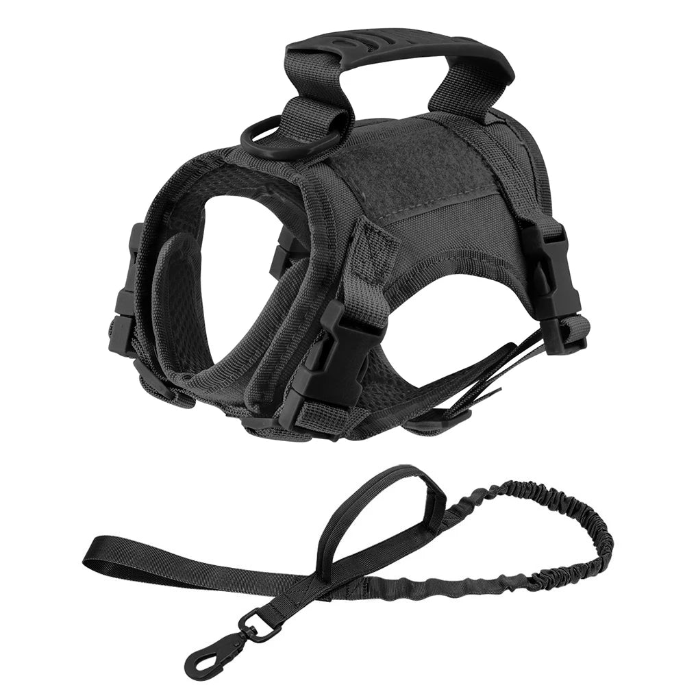 Tactical Pet Harness For Walking Escape Proof