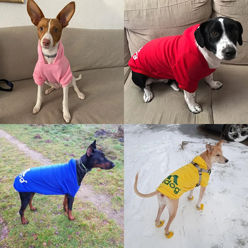 Winter Pet Clothes Hoodies