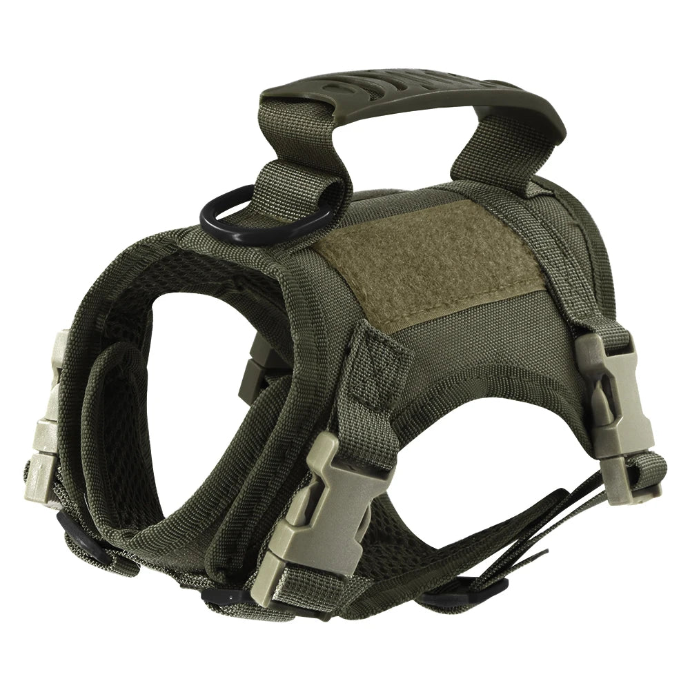 Tactical Pet Harness For Walking Escape Proof