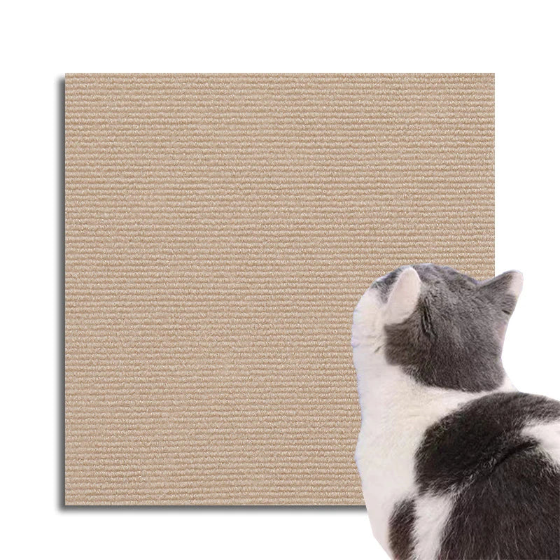 Trimmable Self-Adhesive Cat Scratch Mat